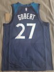 NBA 27 Gobert Timberwolves Maillot bleu